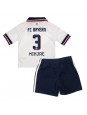 Bayern Munich Kim Min-jae #3 Bortedraktsett Barn 2026-27 Korte ermer (+ bukser)